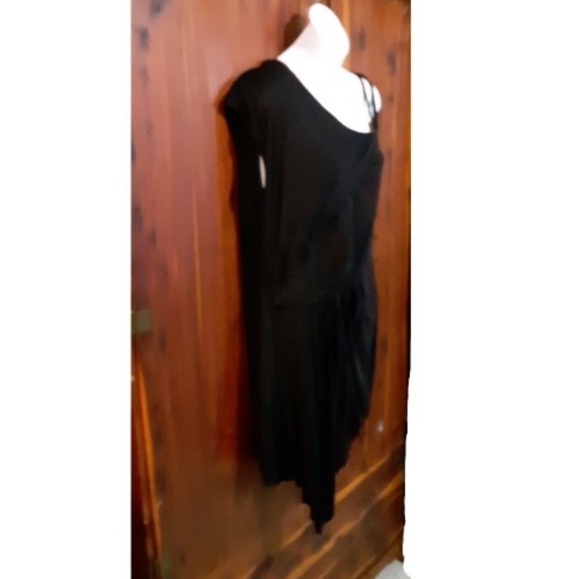 Helmut Lang asymmetrical high low draped d… - Picture 3 of 8